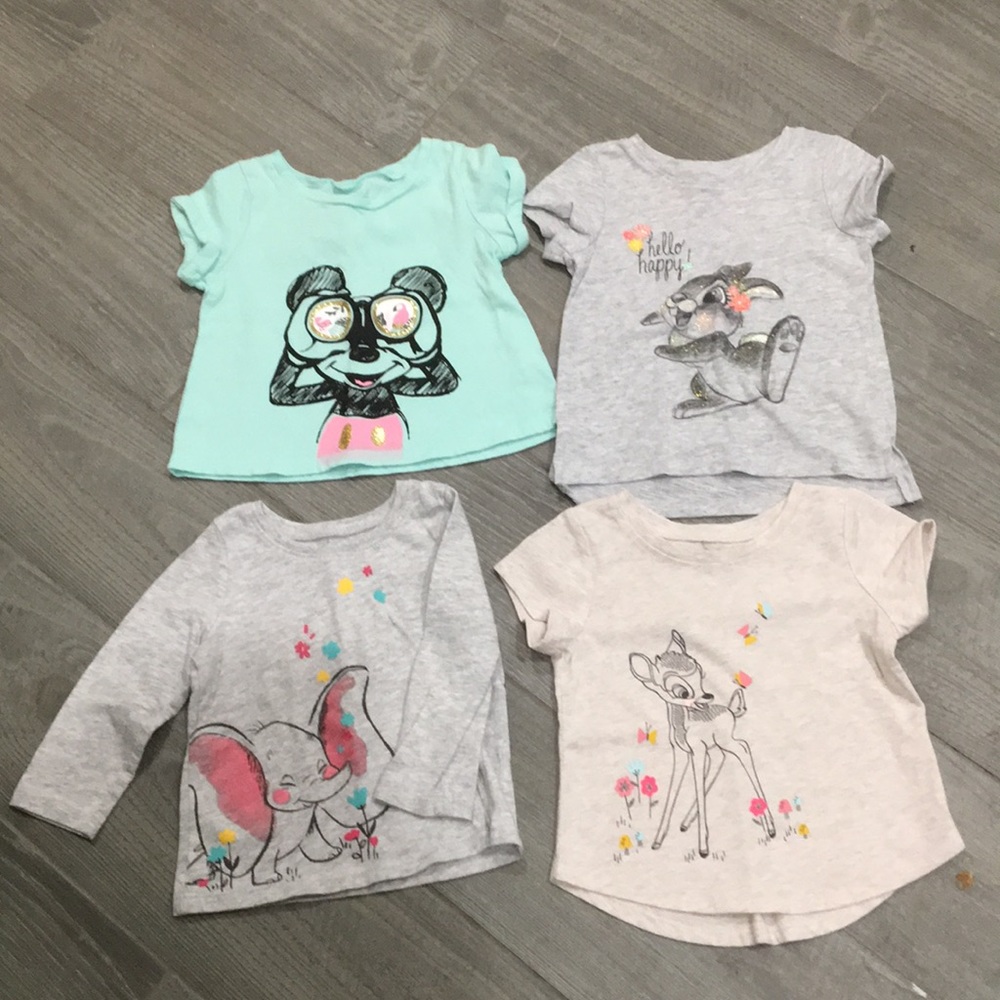 Disney 12 Months shirt Lot Jumping Beans